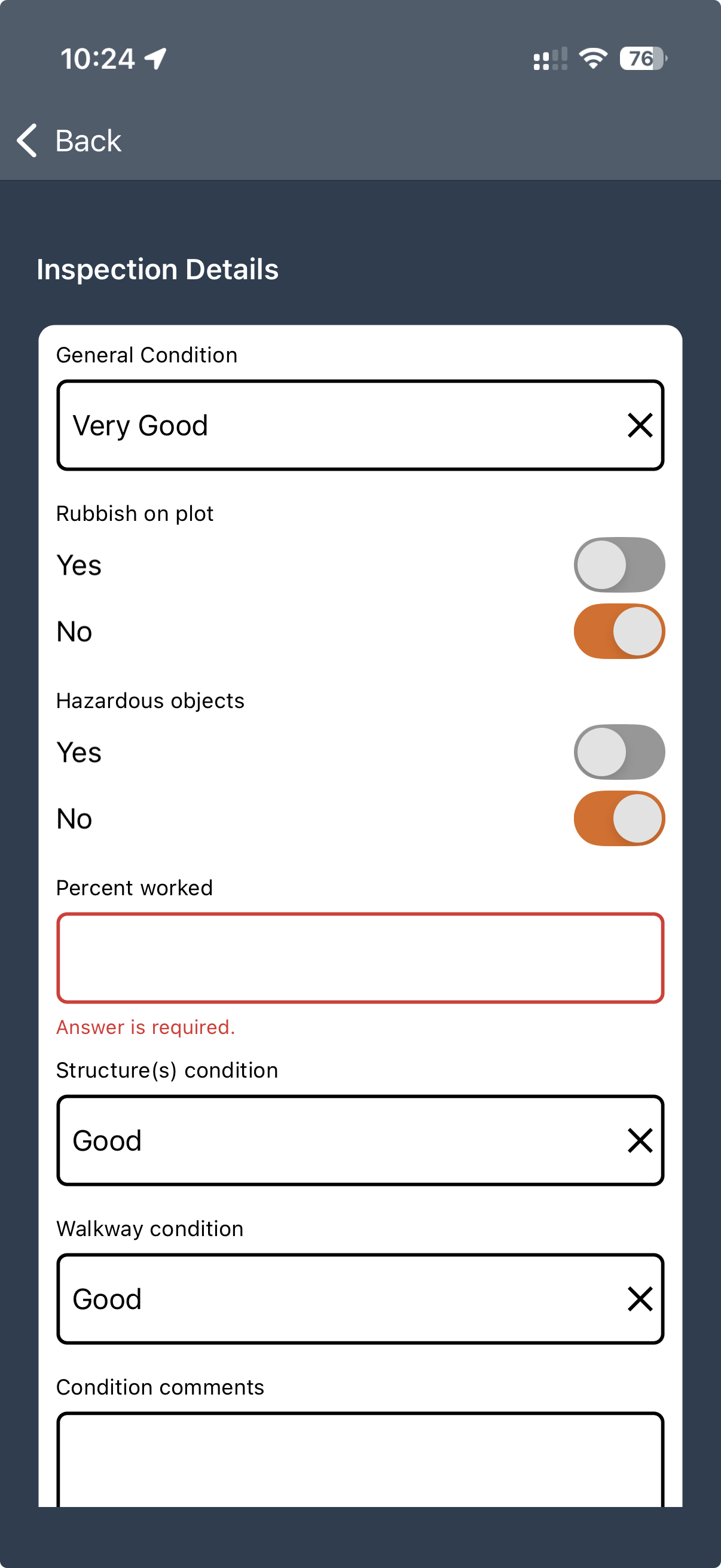 Required answer highlighted in red